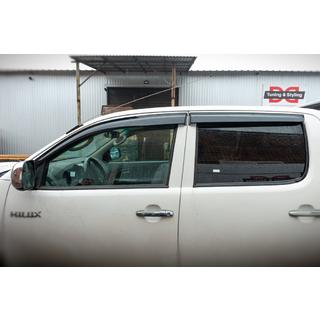 Vetrni deflektorji oken (4 kosi, Sunplex Sport) Toyota Hilux 2006–2015 fotografija 3