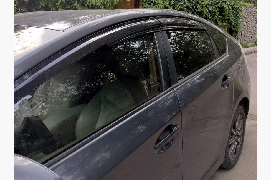 Toyota Prius 2009–2015 Vetrni deflektorji oken (4 kosi, Sunplex Sport) Fotografija 1