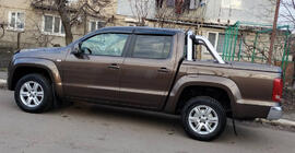 Volkswagen Amarok 2010–2022 Vetrni deflektorji oken (4 kosi, Sunplex Sport) fotografija 7