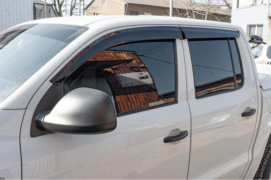 Volkswagen Amarok 2010–2022 Vetrni deflektorji oken (4 kosi, Sunplex Sport) Image