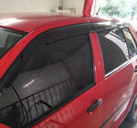 Volkswagen Golf 4 1997–2006 Vetrni deflektorji za okna HB (4 kos, Sunplex Sport) fotografija 2