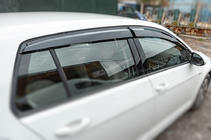 Volkswagen Golf 7/E-Golf 2012–2020 Vetrni deflektorji za okna HB (4 kos, Sunplex Sport) fotografija 2
