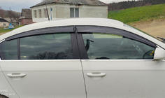 Volkswagen Passat B6 2006–2012 Deflektorji oken SD (4 kos, Sunplex Sport) fotografija 2