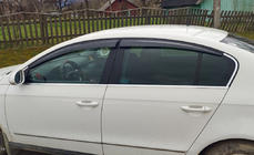 Volkswagen Passat B6 2006–2012 Deflektorji oken SD (4 kos, Sunplex Sport) fotografija 1