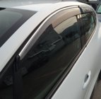 Renault Clio V 2019– Vetrni deflektorji za okna s kromirano okrasno letvijo (4 kosi, Sunplex Chrome) fotografija 3