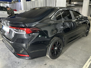 Toyota Corolla 2019– Vetrni deflektorji za okna s kromirano okrasno letvijo (4 kosi, Sunplex Chrome) fotografija 5