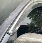 Toyota Hilux 2006–2015 Vetrni deflektorji za okna s kromirano okrasno letvijo (4 kosi, Sunplex Chrome) fotografija 1