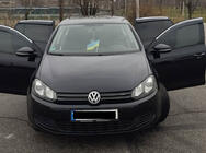 Volkswagen Golf 6 2008–2014 Vetrni deflektorji za okna s kromiranim robom HB (4 kos, Sunplex Chrome) fotografija 5