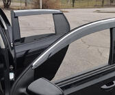 Volkswagen Golf 6 2008–2014 Vetrni deflektorji za okna s kromiranim robom HB (4 kos, Sunplex Chrome) fotografija 8