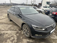 Volkswagen Passat B8 2015–2023 Vetrni deflektorji za okna s kromirano letvijo SD (4 kos, Sunplex Chrome) fotografija 2