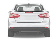 Ford Focus III 2011–2017 LIP spojler za Sedan (Sunplex, črna) (107,2 cm x 5,5 cm) fotografija 5