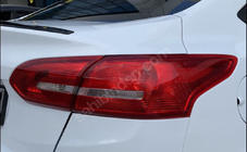 Ford Focus III 2011–2017 LIP spojler za Sedan (Sunplex, črna) (107,2 cm x 5,5 cm) fotografija 3