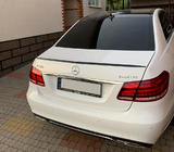 Mercedes E-class W212 2009–2016 LIP spojler (Sunplex, črn) (130,5 cm x 5,8 cm) fotografija 2