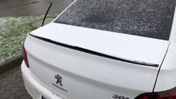 Peugeot 301 2012– Lip spojler (Sunplex, črn) (118,5 cm x 5,5 cm) fotografija 6