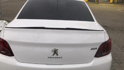 Peugeot 301 2012– Lip spojler (Sunplex, črn) (118,5 cm x 5,5 cm) fotografija 5