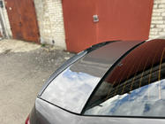 Peugeot 301 2012– Lip spojler (Sunplex, črn) (118,5 cm x 5,5 cm) fotografija 1