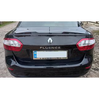 LIP spojler (Sunplex, črn) (125,4 cm x 7,2 cm) Renault Fluence 2009–2016 fotografija 2
