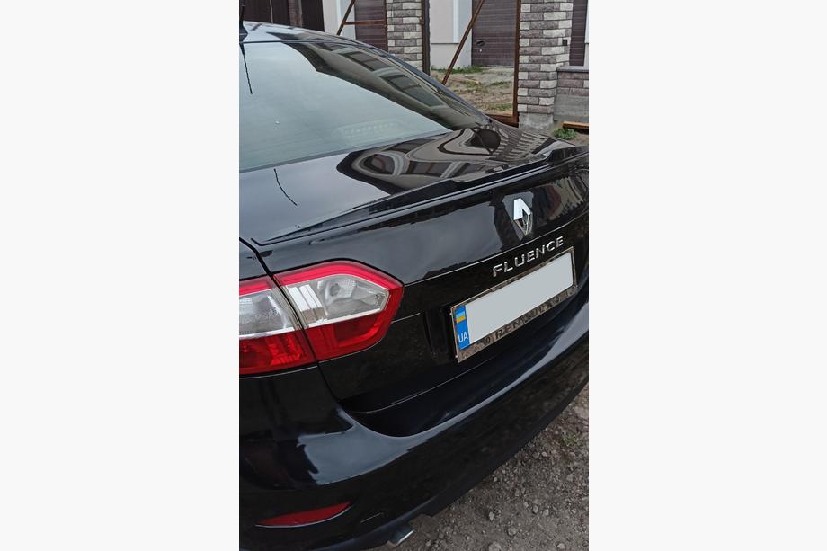 Renault Fluence 2009–2016 LIP spojler (Sunplex, črn) (125,4 cm x 7,2 cm) Fotografija 4