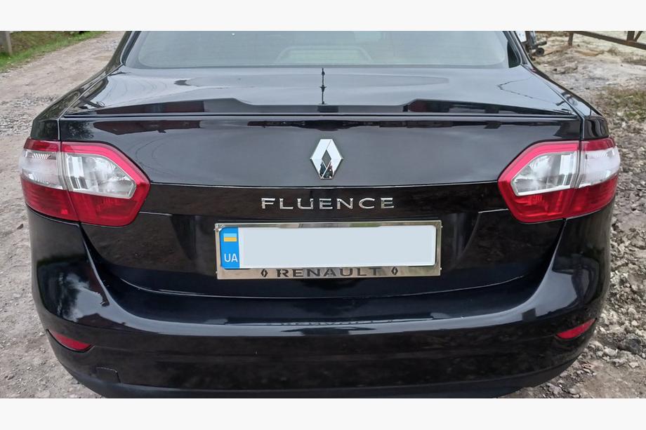 Renault Fluence 2009–2016 LIP spojler (Sunplex, črn) (125,4 cm x 7,2 cm) Fotografija 2