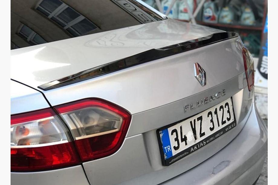 Renault Fluence 2009–2016 LIP spojler (Sunplex, črn) (125,4 cm x 7,2 cm) Fotografija 6
