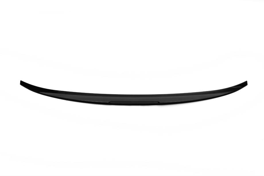 Renault Logan II 2013–2022 Lip spojler (Sunplex, črn) (118,5 cm x 5,5 cm) Fotografija 5