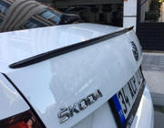 Skoda Octavia III A7 2013–2019 LIP spojler (Sunplex, črn) (115,4 cm x 6 cm) fotografija 1