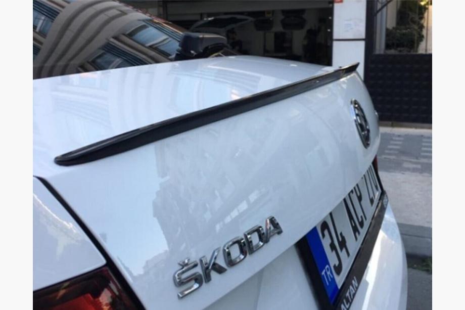 Skoda Octavia III A7 2013–2019 LIP spojler (Sunplex, črn) (115,4 cm x 6 cm) Image