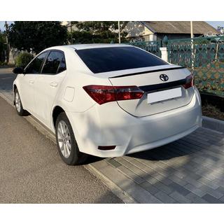 LIP spojler (Sunplex, črn) (118 cm * 6,4 cm)
