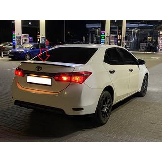 LIP spojler (Sunplex, črn) (118 cm * 6,4 cm) Toyota Corolla 2013–2019 fotografija 4