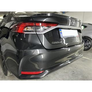 LIP spojler (Sunplex, črn) (117,9 cm * 5,5 cm) Toyota Corolla 2019– fotografija 1