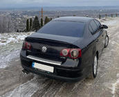 Volkswagen Passat B6 2006–2012 LIP spojler (Sunplex, črn) (115,8 cm x 6,3 cm) fotografija 1