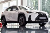 Lexus UX 2018– Vetrni deflektorji oken s kromiranim okrasnim trakom (4 kosi, HIC) fotografija 1
