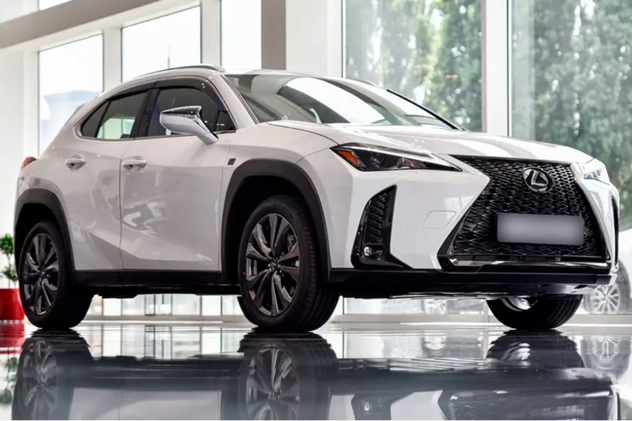Lexus UX 2018– Vetrni deflektorji oken s kromiranim okrasnim trakom (4 kosi, HIC) Image