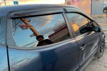 Mercedes A-slass W168 1997–2004 Deflektorji oken Short (4 kosi, HIC) fotografija 6