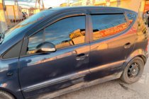 Mercedes A-slass W168 1997–2004 Deflektorji oken Short (4 kosi, HIC) fotografija 7
