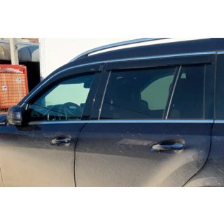Vetrni deflektorji oken s kromiranim okrasnim trakom (4 kosi, HIC) Mercedes GLE W167 2018– fotografija 3