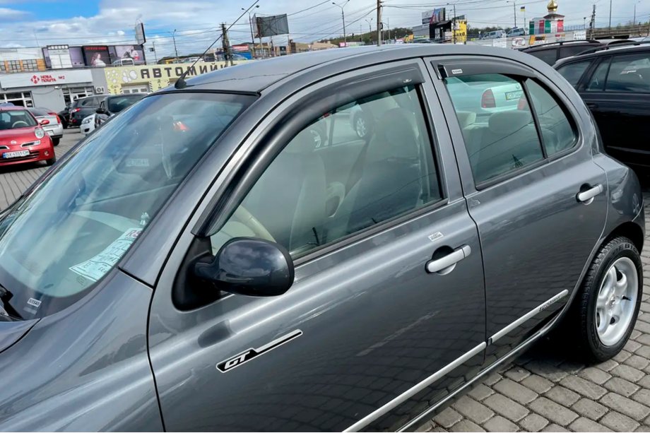 Nissan Micra K12 2003–2010 Deflektorji oken (4 kosi, HIC) Image
