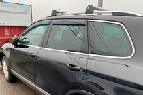 Porsche Cayenne 2010–2017 Deflektorji oken (4 kosi, HIC) fotografija 3