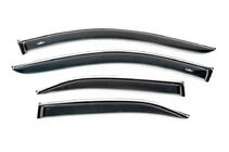 Toyota Camry 2006–2011 Vetrni deflektorji za okna s kromirano letvijo (USA, 4 kosi, HIC) fotografija 1