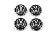 Volkswagen Sredinske kapice za platišča V2 (4 kos) 65/55,5 mm fotografija 1