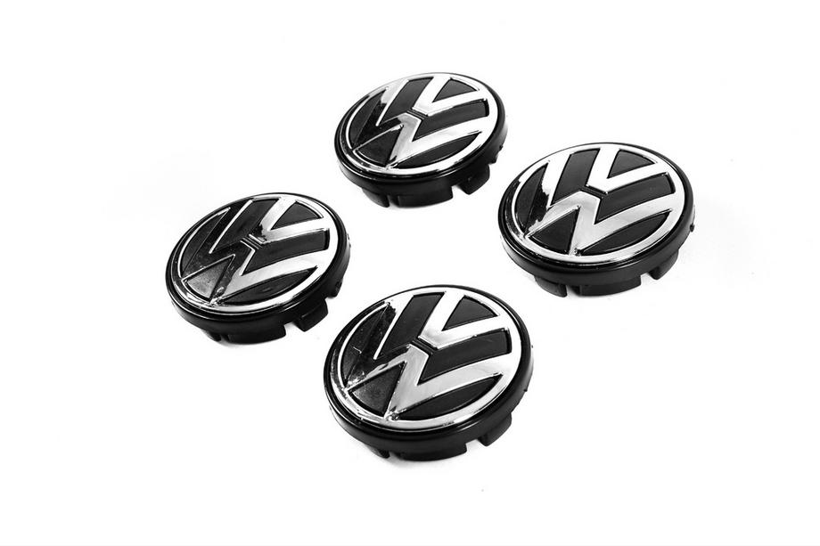 Volkswagen Sredinski pokrovčki platišč 65/57 mm 3b7601171 (4 kos) Fotografija 1