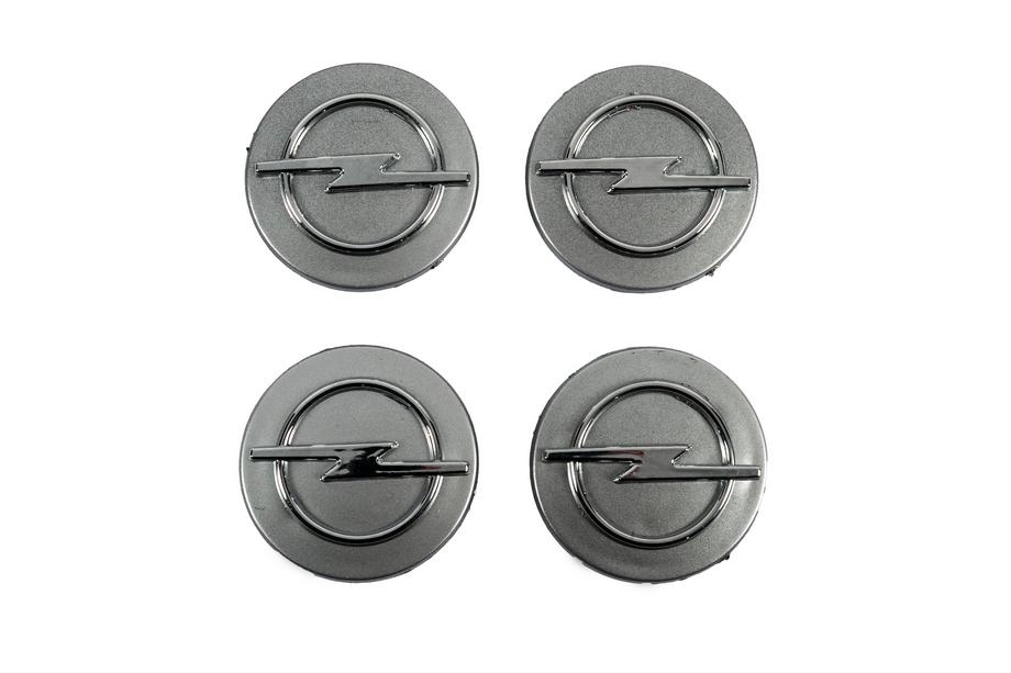 Opel Sredinski pokrovčki za platišča 60/55 mm sivi (4 kos) Image