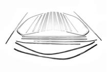 BMW X5 E70 2007–2013 Kompletna obroba oken (nerjavno jeklo) fotografija 2