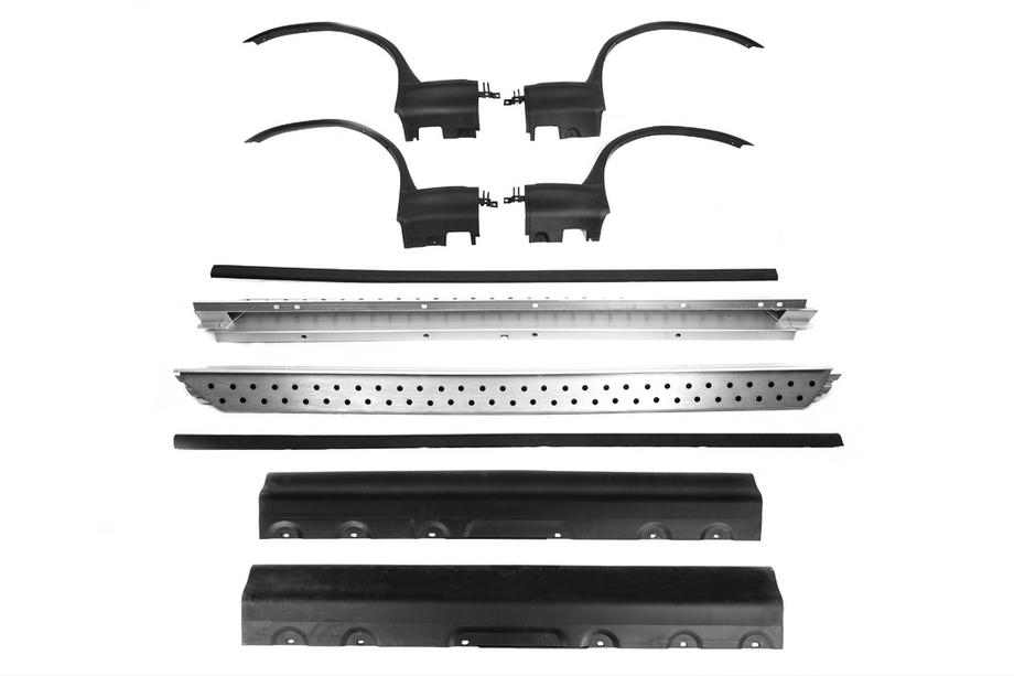 BMW X5 E53 1999–2006 OEM stranske stopnice (komplet) Image