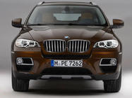 BMW X6 E71 2008–2014 Sprednji in zadnji lip spojler (2 kos) fotografija 4