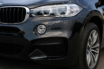 BMW X6 F16 2014–2019 Kromirani okrasni pokrovi za meglenke (2 kosa) fotografija 2