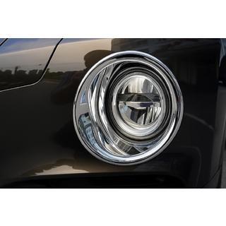 Kromirani okrasni pokrovi za meglenke (2 kosa) BMW X6 F16 2014–2019 fotografija 1