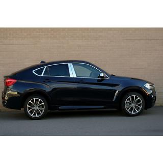 Komplet kromiranih okenskih obrob (18 kosov) BMW X6 F16 2014–2019 fotografija 1