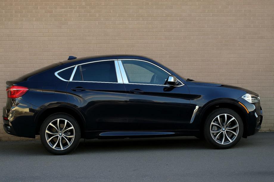 BMW X6 F16 2014–2019 Komplet kromiranih okenskih obrob (18 kosov) Image