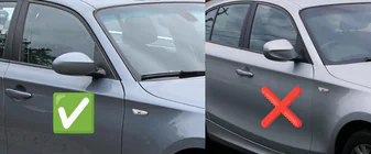 BMW serija 1 E81/E82/E87/E88 2004–2011 Pokrovi ogledal M-Look (2 kos) fotografija 6